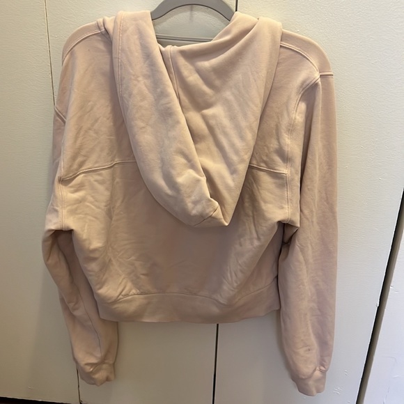 abercrombie & fitch Luxe Terry Wedge Full-Zip Sweatshirt, size XS - Picture 6 of 6